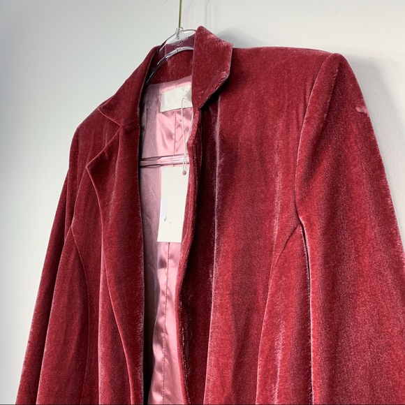 NWT The Jetset Diaries Anguilla Velvet Blazer✨ - Picture 6 of 8
